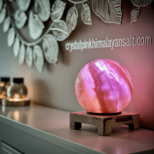 Globe Shape Salt Lamp
