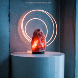 Natural Red Salt Lamp