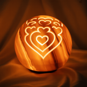 Fire Bowl Salt Lamp