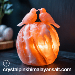 Bird Nest Salt Lamp