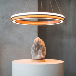 Natural Grey Salt Lamps