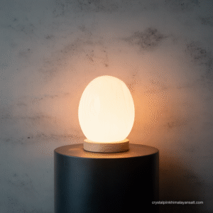 Natural White Salt Lamp