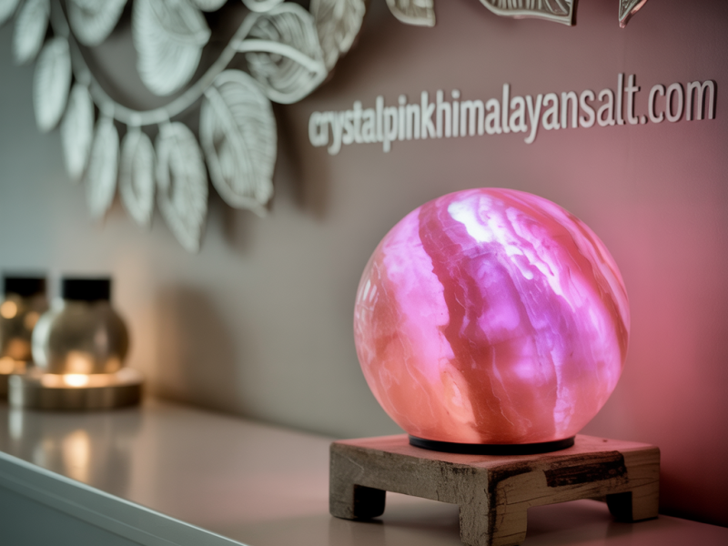 Global Shap salt lamp with multi color